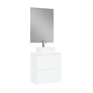 Baikal Mueble de Baño Onyx con Fondo Reducido. Mueble Suspe…