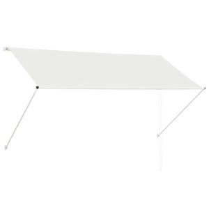 vidaXL Toldo Retráctil de 250x150cm Crema Parasol Ventana T…