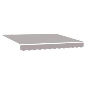 vidaXL Tela de Repuesto Gris Claro para toldo de 3x2.5m. Es…