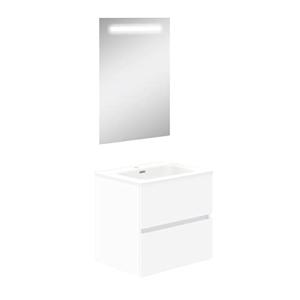 Baikal Mueble de Baño Dos cajones, suspendido a la Pared co…