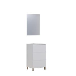 Baikal Conjunto de Mueble de Baño Neo con Espejo Luna Lisa,…