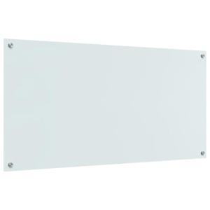 Mesa de cocina vidaXL Blanca 120x60x0,6 cm de vidrio templa…