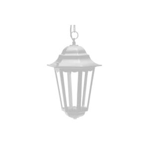 Farol de aluminio blanco con cadena. Ideal para iluminar y…