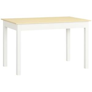 HOMCOM Mesa de Comedor para 4-6 Personas Mesa de Cocina Rec…