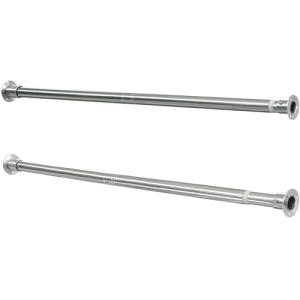 Barra para Armario Extensible, 38-99cm Riel tubo para Ropa…