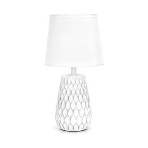 VoltShine Lámpara de mesa de cerámica E14, diseño decorativ…