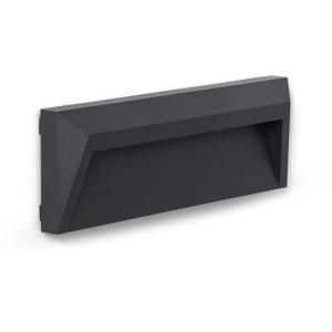 LEDKIA LIGHTING Baliza Exterior LED 2W Superficie Pared Ant…