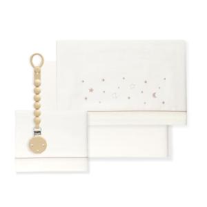 Sabanas 100% Algodón Cuna 60X120 - Color Beige - (Bajera en…