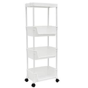 MAKLIK Carrito Auxiliar con Ruedas - 35x24x100 Carro Cocina…