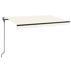 vidaXL Toldo Automático con LED y Sensor de Viento, Sombril…