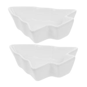 Cabilock 2 Piezas plato de salsa navideña platos de salsa p…