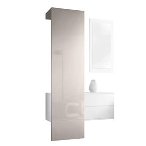 Vladon Mueble recibidor Carlton Set 2, Mueble de Entrada Co…
