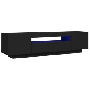 vidaXL Mueble para TV con Luces LED Soporte Mobiliario Arma…