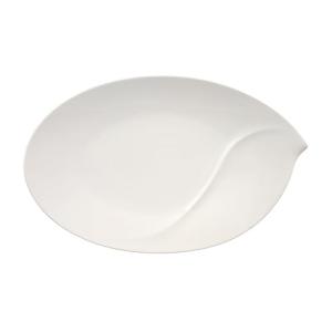 Villeroy & Boch 10-3420-2940 Flow Fuente ovalada, Porcelana…