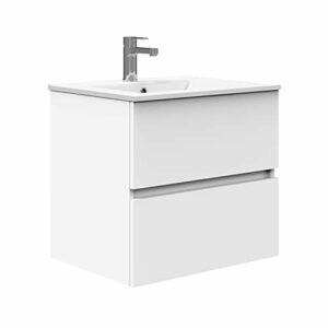 Baikal Mueble de Baño Onyx. Suspendido en Pared, con Lavabo…