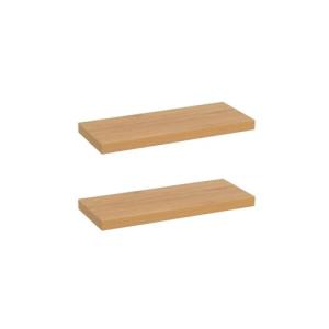 LOLAhome - Set de 2 Baldas Flotantes para Pared de Madera C…