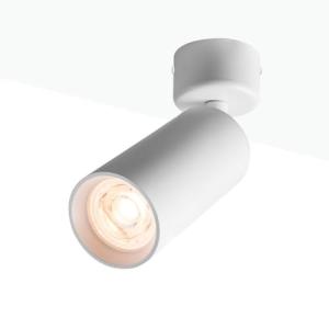 Foco LED de Techo y Pared Orientable de Aluminio Blanco Apl…