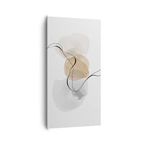 Cuadros Decoracion Salon Abstracto Minimalista Acuarela Lie…
