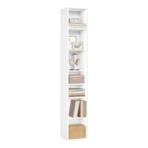 WOLTU Estantería de 7 Niveles, Librería Abierta Alta, 30x26…