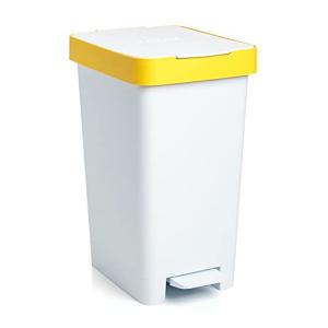 TATAY Cubo de Pedal Smart, 25L de Capacidad, Pedal Retrácti…