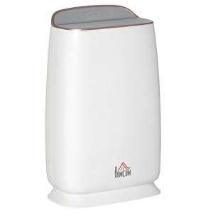 HOMCOM Purificador de Aire con Filtro HEPA de 3 Capas CADR…