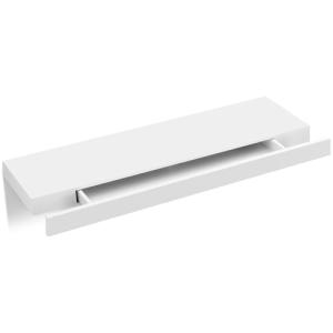 WOLTU Estantes para Pared Blanco con Cajon Suspendido para…