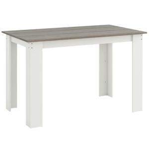HOMCOM Mesa de Comedor para 4-6 Personas Mesa de Cocina Rec…