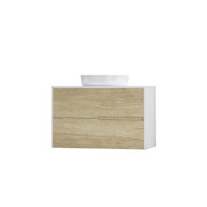 Baikal Mueble de baño Gavin, 2 cajones, Mueble Suspendido e…