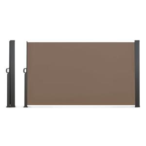 IDMarket - Biombo exterior retráctil (180 x 400 cm), color…