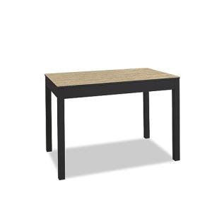 ASTIMESA Mesa de Cocina, Roble Raw, 100x60cm-extendida 150x…