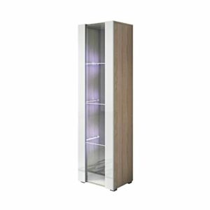 MB Muebles Bonitos, Vitrina con Patas 2 cm Luke V5 para Sal…