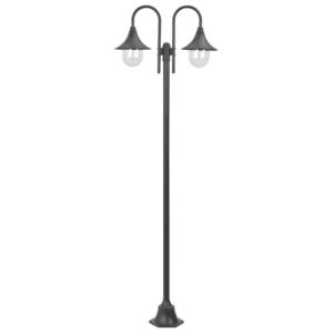 vidaXL Farolas de Jardín con 2 Luces Aluminio Bronce 220 cm…