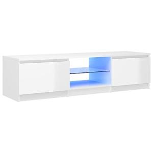 vidaXL Mueble para TV con Luces LED Soporte Mobiliario Apar…