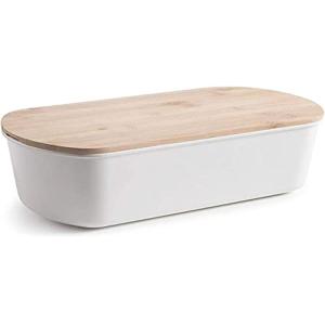 IBILI Panera con Tapa Tabla de Corte, Multicolor, Talla Úni…