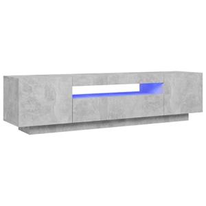 vidaXL Mueble para TV con Luces LED Soporte Mobiliario Apar…