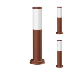 ledscom.de 3 pzas. luz de bolardo PORU para exteriores, IP4…