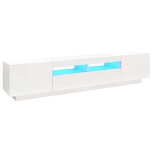 vidaXL Mueble para TV con Luces LED Soporte Mobiliario Apar…