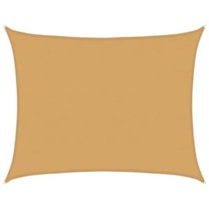 vidaXL Toldo de Vela Rectangular HDPE Arena 160 g/m² 6x8 m,…