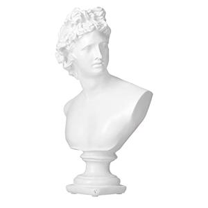 Cyrank Decoración de Estatua de David, Estatua Griega de Bu…