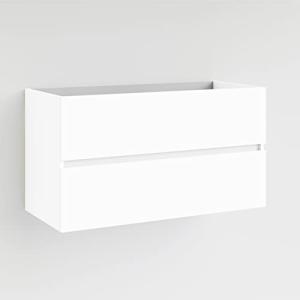 Baikal Modular Mueble de Baño de 2 Cajones, Suspendido en P…