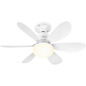 BuzzoXerex Ventilador Techo con Luz y Mando a Distancia, La…