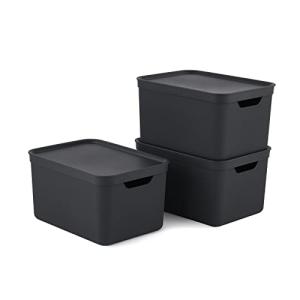 Juego de 3 cajas de almacenamiento Jive Dekobox de 16 l con…