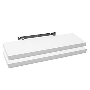WOLTU Estanteria Pared, Estante Flotante, Juego de 2 Estant…