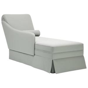 vidaXL Chaise Longue Respaldo apoyabrazos Derecho Terciopel…