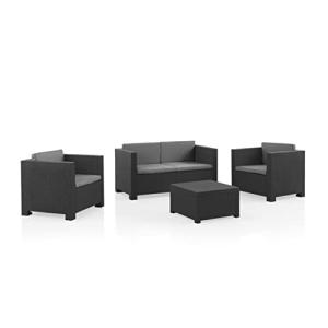 Sp Berner Diva Confort Set Muebles de Jardin de Color Gris…