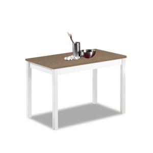 ASTIMESA Mesa de Cocina, Roble Oscuro, 110 cm x 70 cm