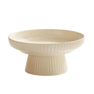 ZGFHLI Frutero De Cerámica con Pie para Mostrador De Cocina…