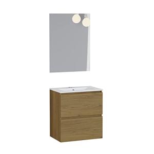 Baikal Conjunto de Mueble de Baño Onyx Fondo 46cm. Mueble D…