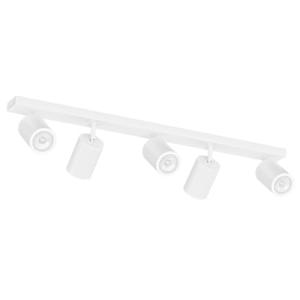 Klighten Focos de Techo GU10 con 5 Focos, Blanco, Focos Aju…