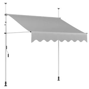 Toldos retráctiles manuales, toldo Ajustable for Puerta de…